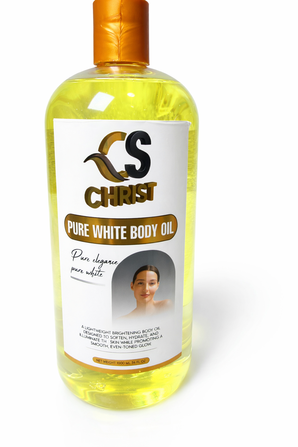 Pure white oil blanchisment