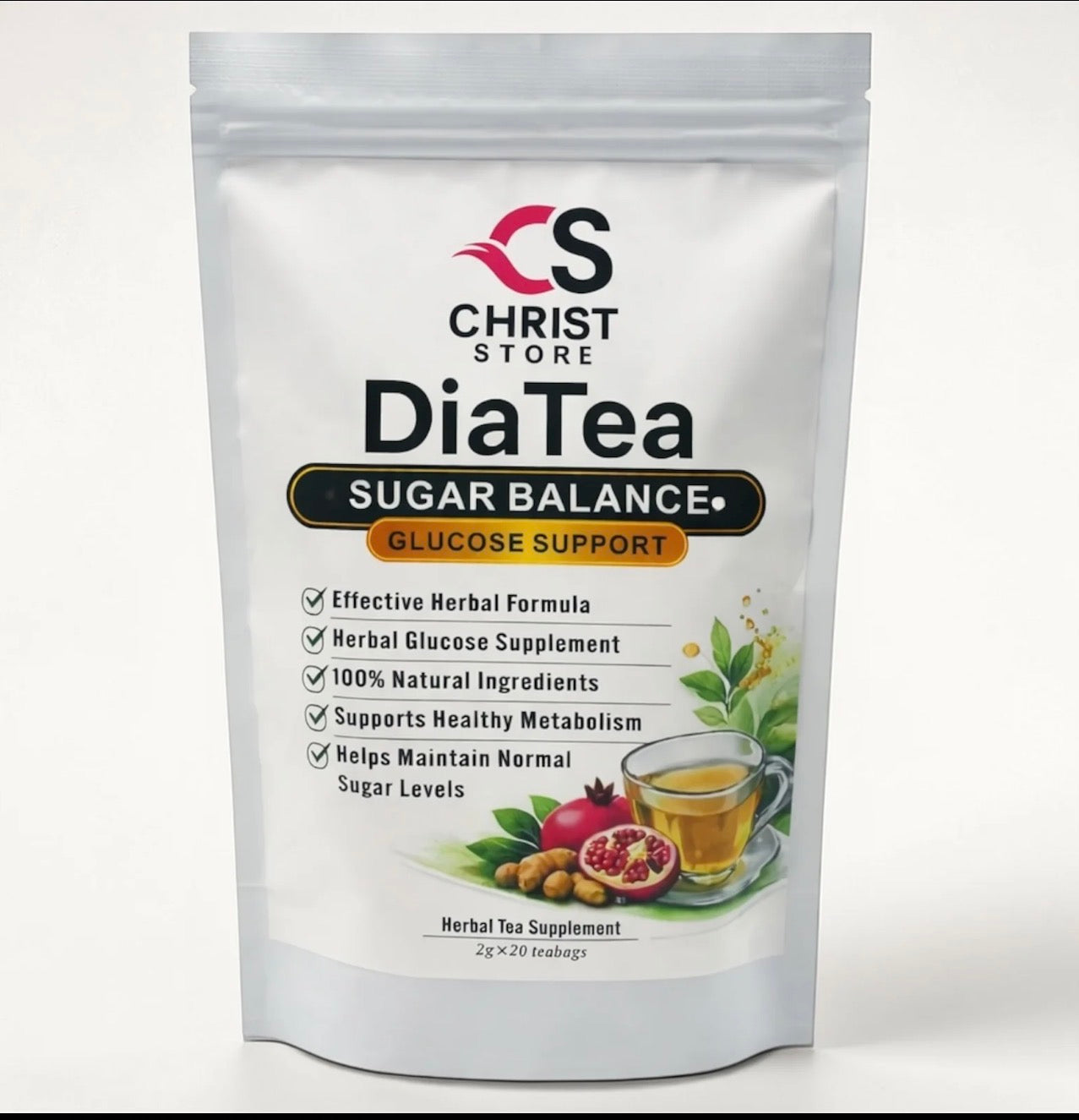 DiaTea support Diabetes Herbal Tea – Natural Blood Sugar Support
