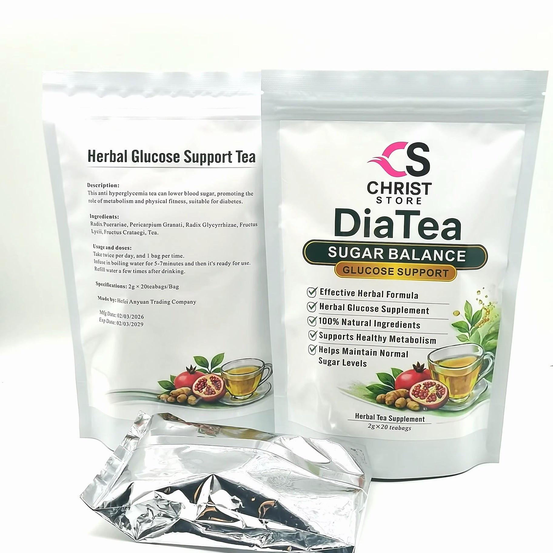 DiaTea support Diabetes Herbal Tea – Natural Blood Sugar Support