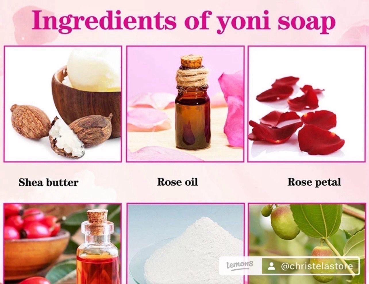 Soap Yoni Detox Rose Vaginal