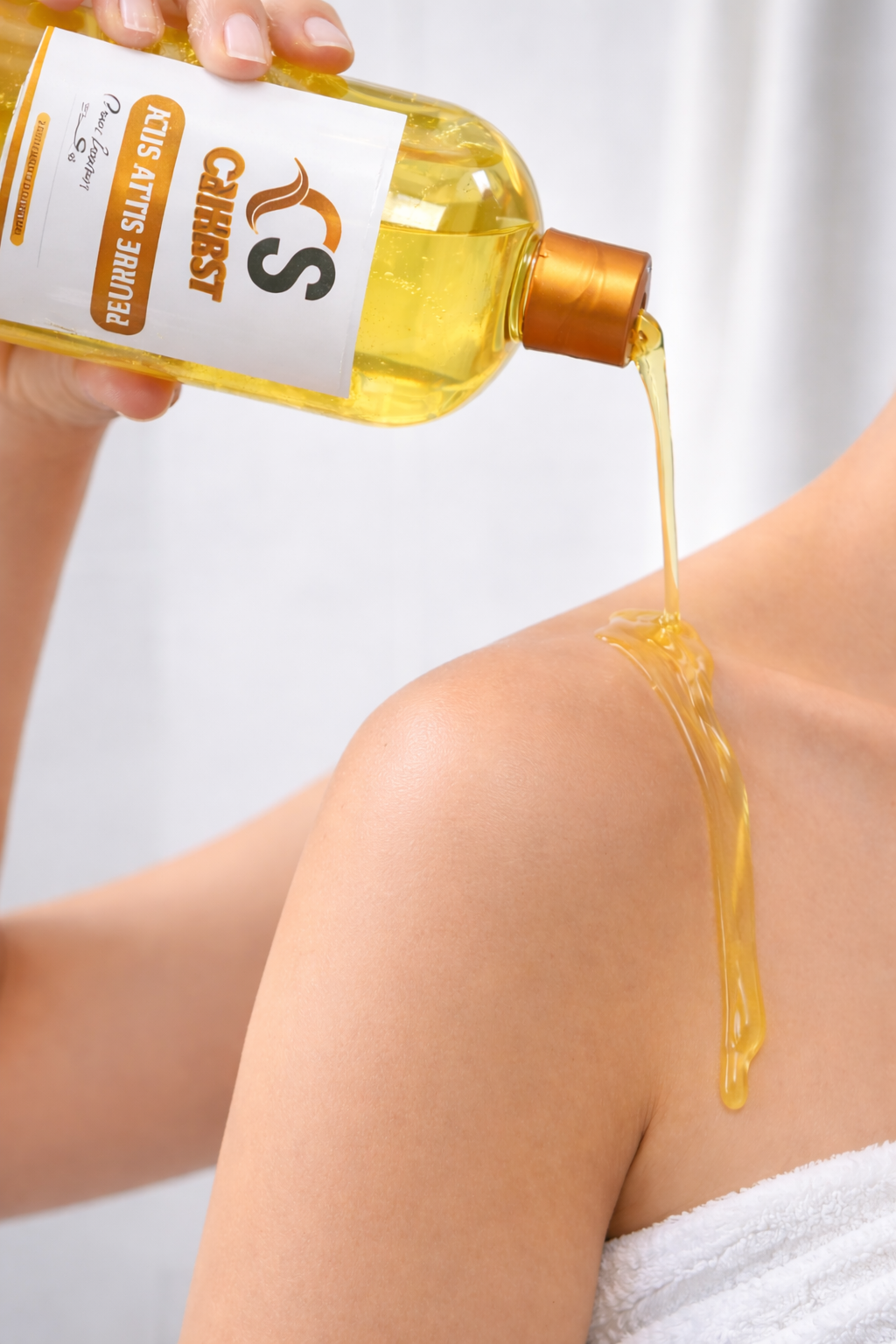 Pure white oil blanchisment