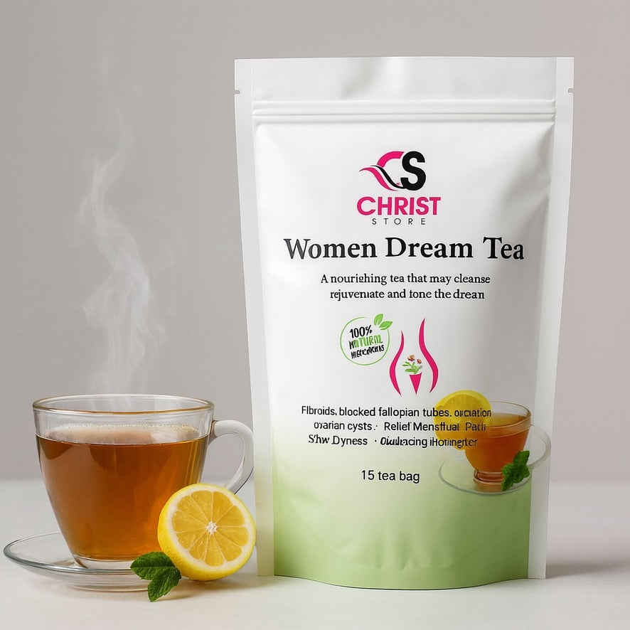 Women Dream Tea – Natural Herbal Blend for Menstrual Relief, Hormone Balance & Reproductive Wellness – 15 Bags